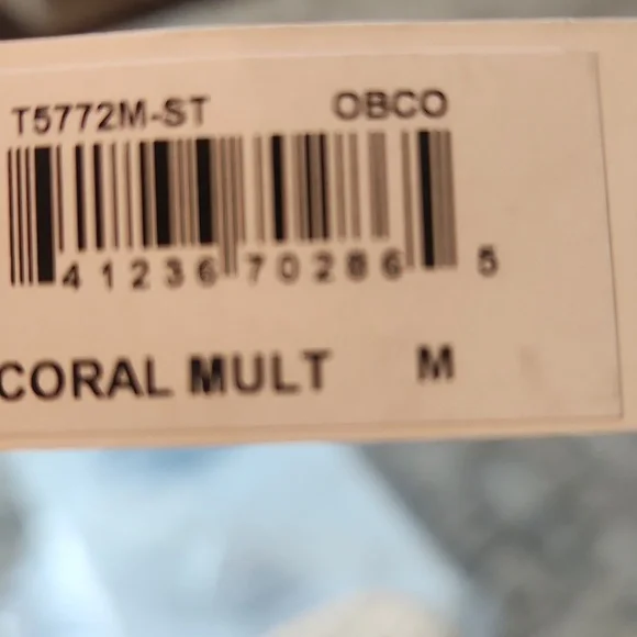 Maggy London Coral MULTI Floral Tiered Babydoll Dress Size: M - Picture 11 of 11